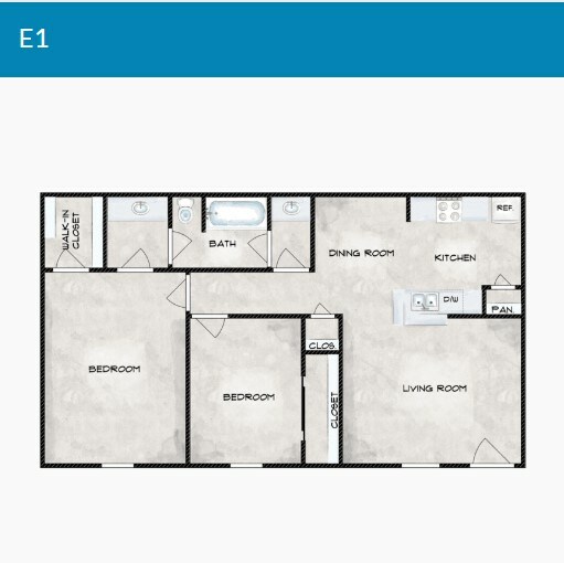 Unit 710 floor plan